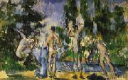 Paul Cezanne Bathers oil painting reproduction